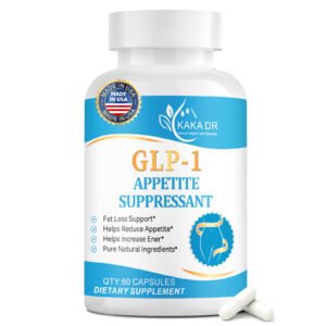 GLP-1 Supplement Weight Loss Pills for Women, Appetite Suppressant for Women and Men, Metabolism Booster, 3rd Party Tested Supplement, Made from a Variety of Natural Ingredients - 60 Pills